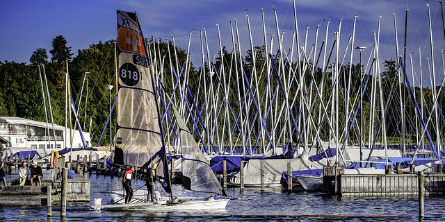 International German Junior Championship, Olympic boats class 49er, 49erFX, the Beginning, Swiss 8181