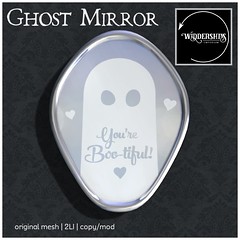 Widdershins - Ghost Mirror [Boo-tiful] NEW 2L Hunt Prize