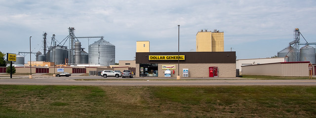 In 2014 a Dollar General was built here.