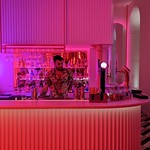 funky bar in Lisbon in Lisbon, Portugal 