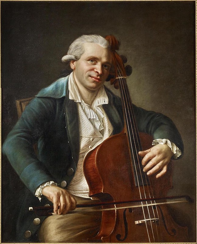 Remi-Fursy Descarsin (1747-1793) - Jean-Louis Duport (1749-1819) violoncelliste (1788)
