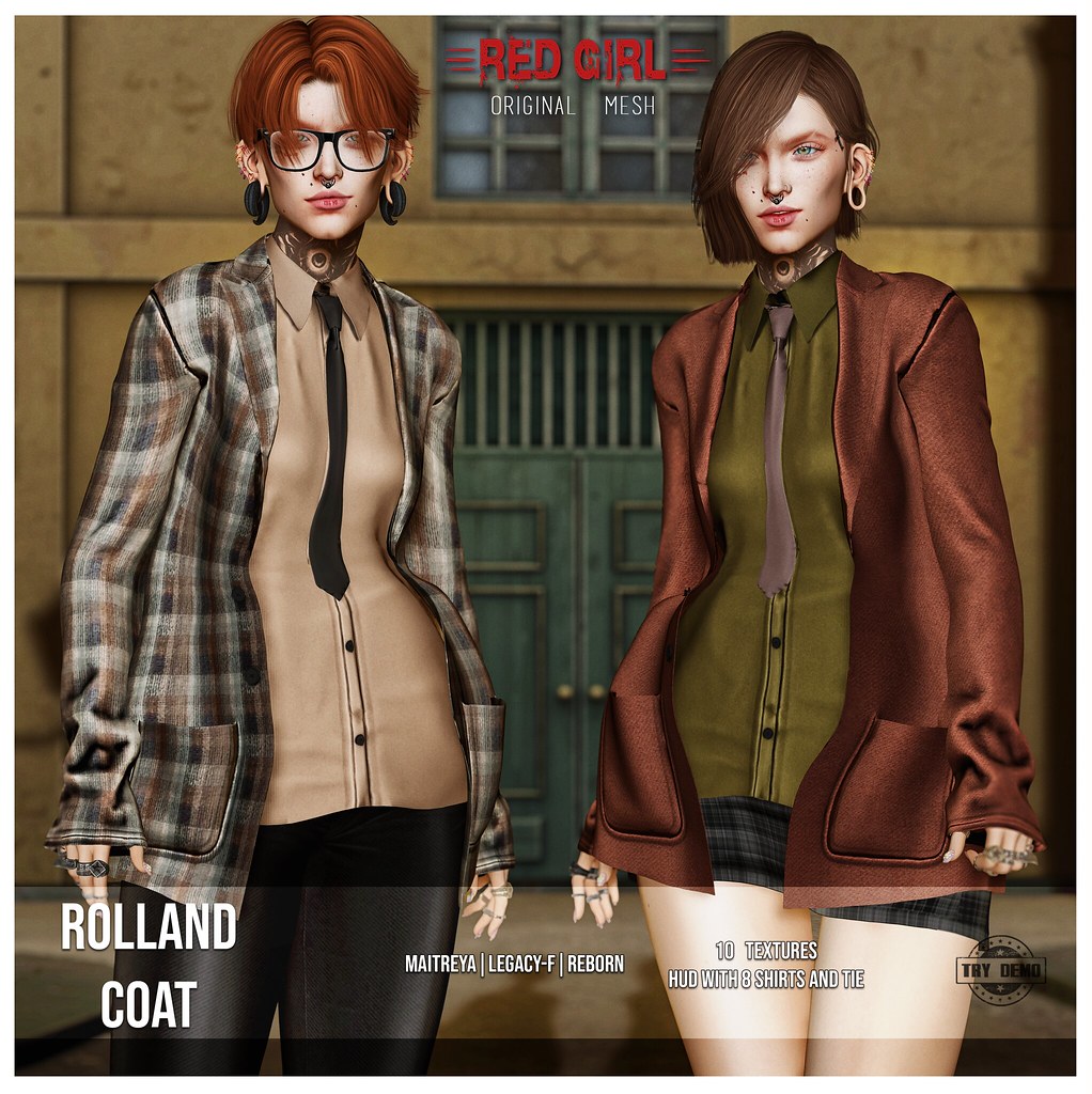 [RED GIRL] Rolland Coat – NEW!
