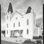 H. Texas - Travis - Pflugerville - 2012 Title: St John Evangelical Lutheran, Pflugerville, Texas, 2012

Medium: film, monochrome, 4x5