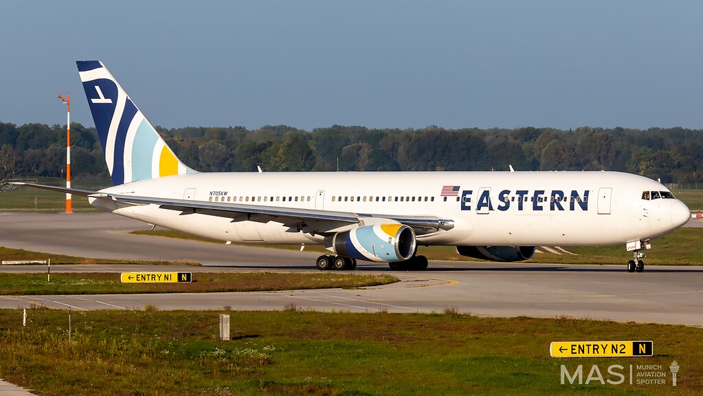 Eastern Airlines B767-300ER N705KW @ MUC