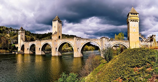 The Valentré Bridge in Cahors, France