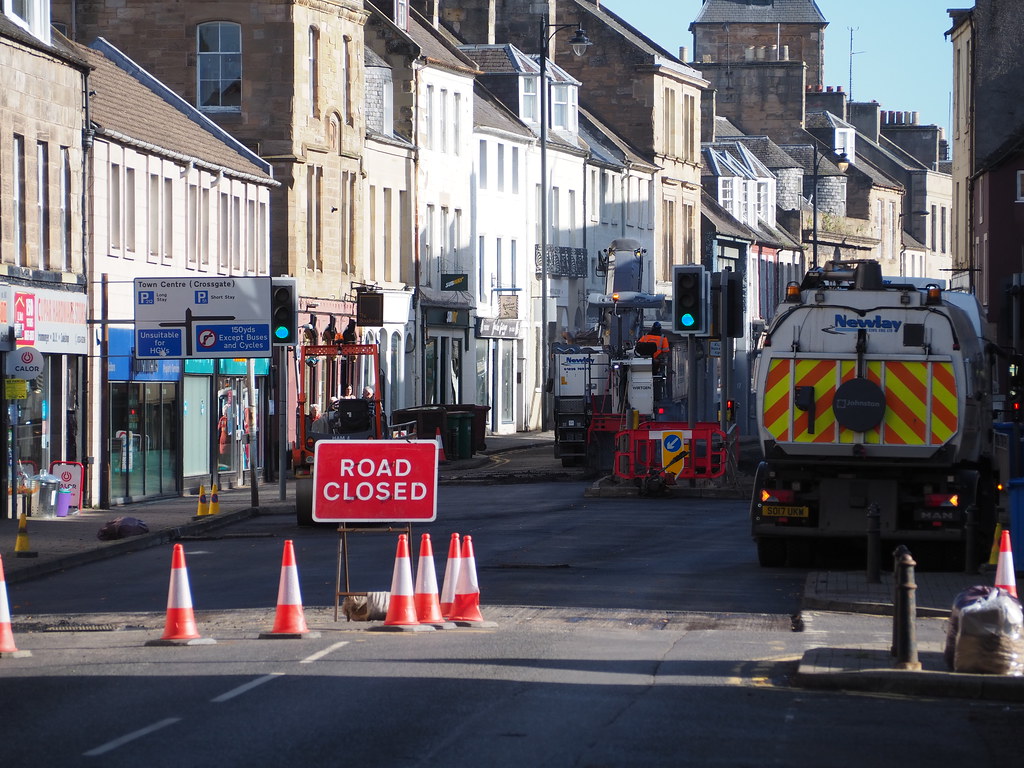 Newlay Contracting | Resurfacing the Bonnygate in Cupar - No… | David ...