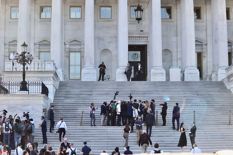 House members leave after removing Speaker McCarthy