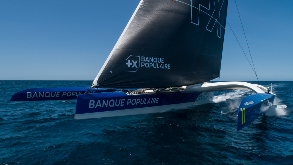 Maxi Banque Populaire XI - Banque Images Transat Jacques Vabre