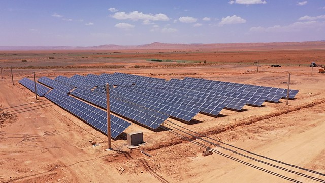 Solaranlage in Marokko