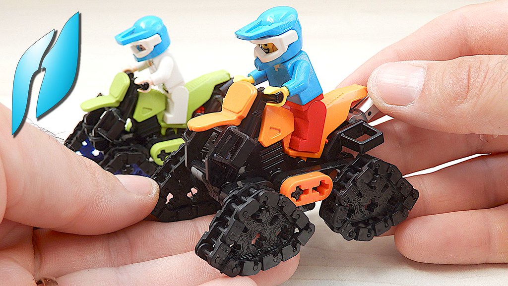 How to Build a Tracked ATV (MOC - 4K) #buildingblocks #buildingbricks #lego #myowncreation #howto