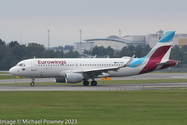 9H-EWC - 2016 build Airbus A320-214, lining up for departure on Runway 19L at Arlanda