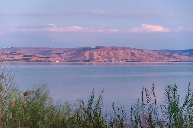 Sea of Galilee Late Twilight