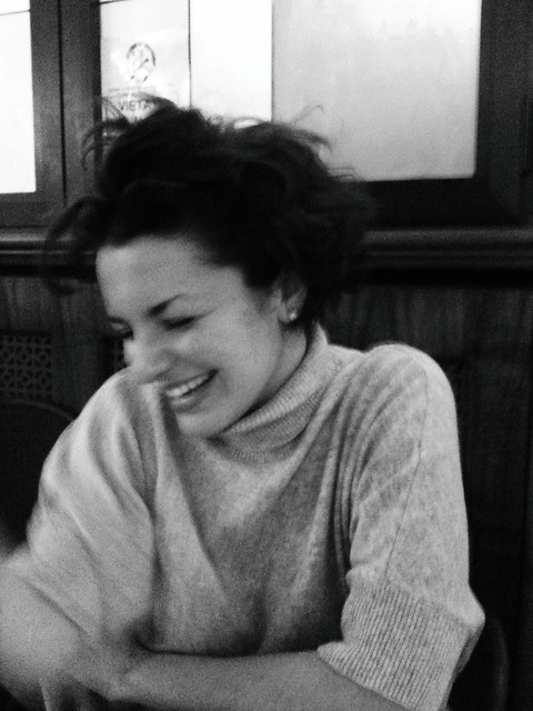 Nadine Laughing.