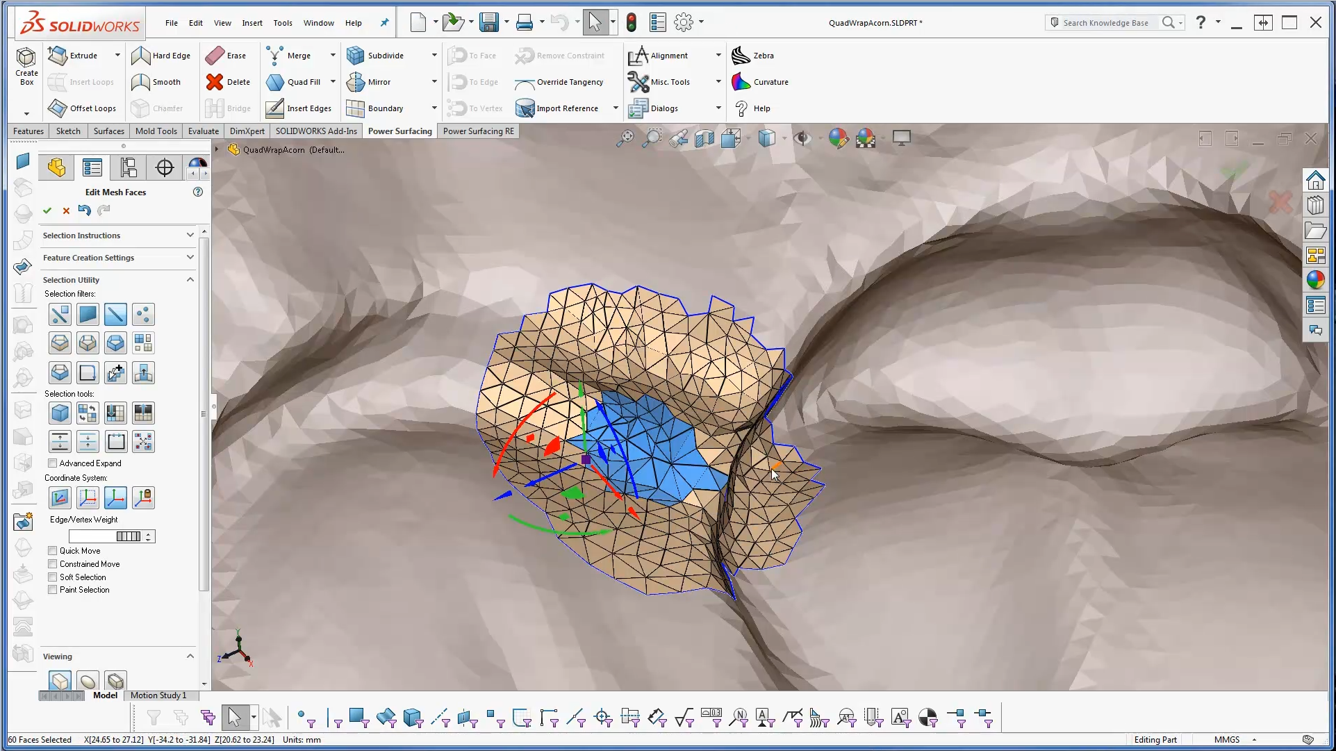 Working with Power Surfacing RE v8.0 for SolidWorks 2020-2023 full license