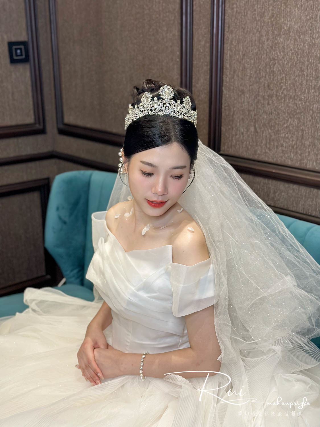 【新秘Rui】bride亞平 結婚造型 / 氣質龍鳳掛,韓系,美拉德