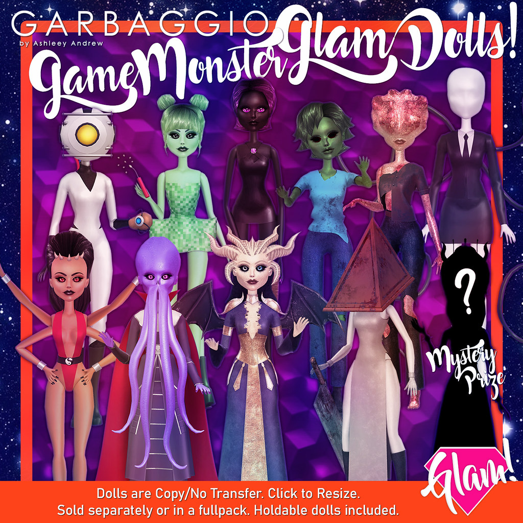 Game Monster Glam Dolls