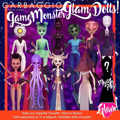 Game Monster Glam Dolls