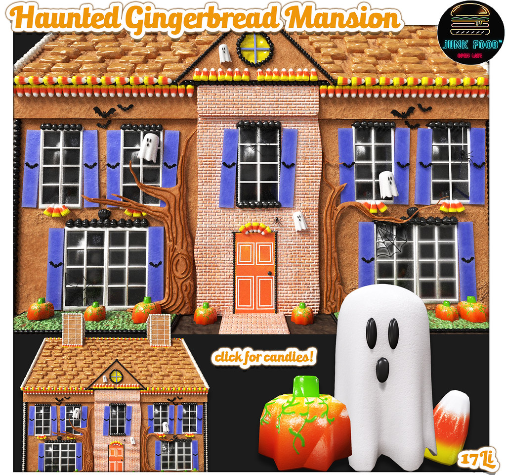 Junk Food – Haunted Gingerbread Mansion