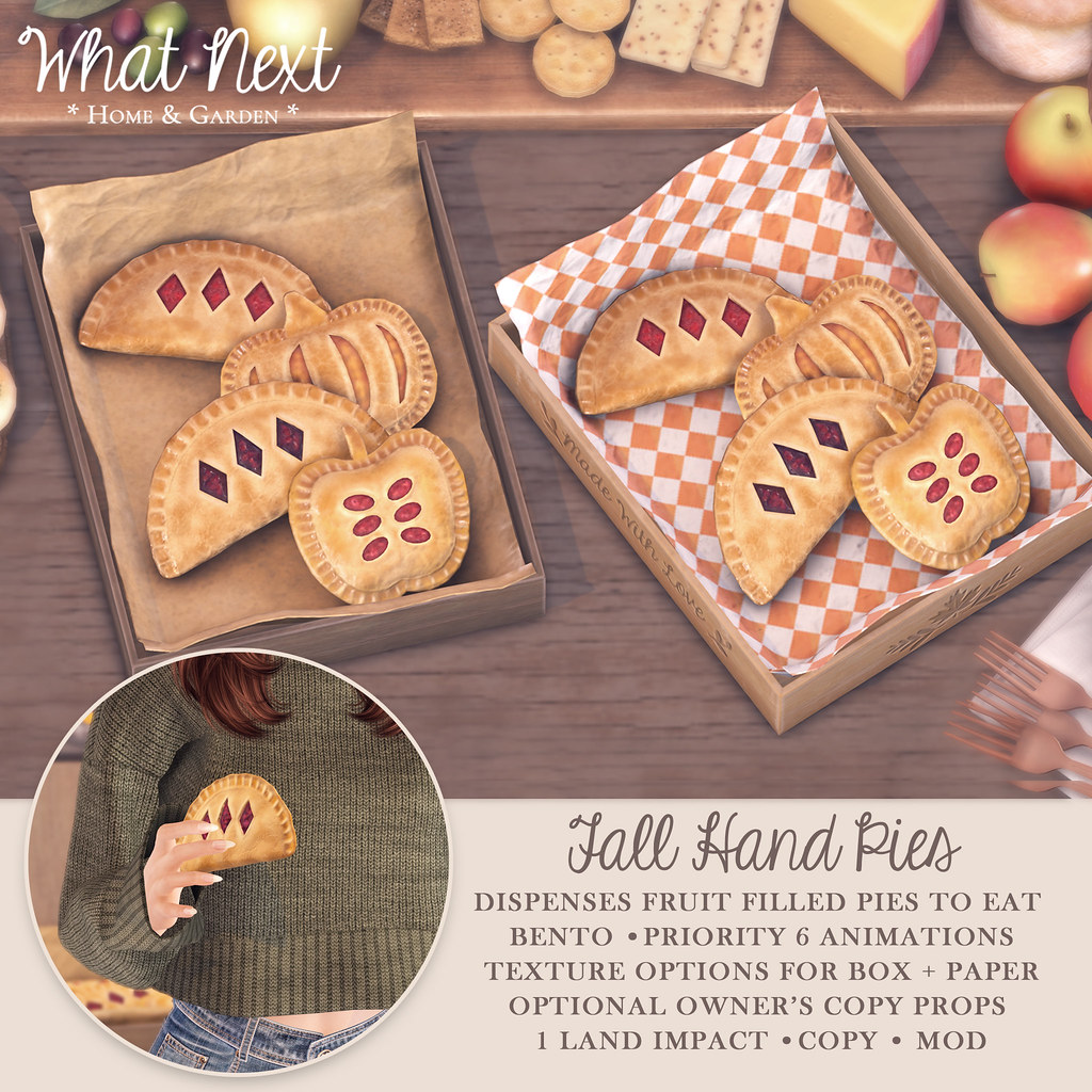 What Next - Fall Hand pies