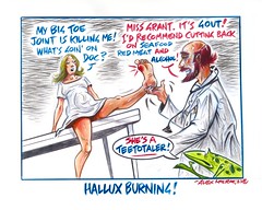 Hallux Burning