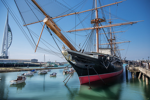 Le HMS Warrior à Portsmouth