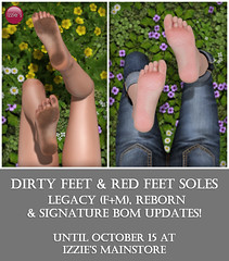 Free Dirty Feet & Red Feet Soles Updates
