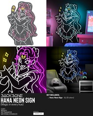 BackBone Hana Neon Sign