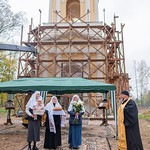 6 октября 2023, Освящение колоколов для Богоявленской церкви на Никитском погосте