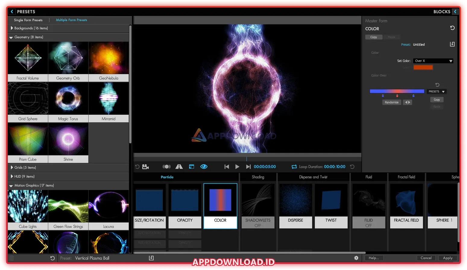 Working with Red Giant Trapcode Suite 2024.0.1 full license
