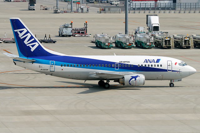 All Nippon Airways | Boeing 737-500 | JA303K | Nagoya Chubu