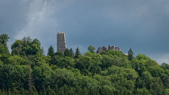 Château de Scey ou Castel Saint Denis - Chassagne Saint Denis - Doubs