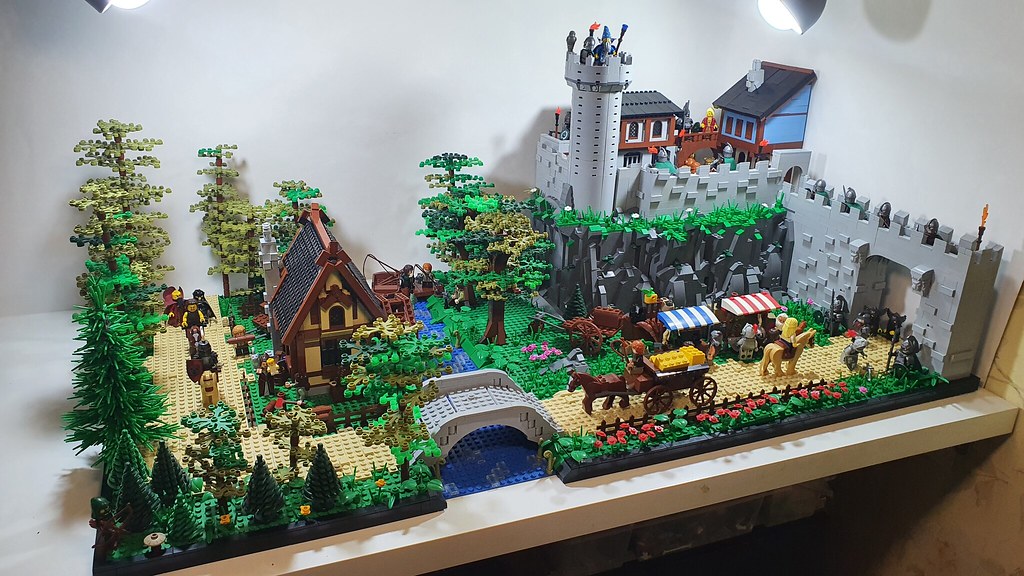 Lego Medieval castle moc