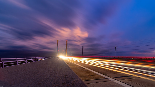 Twilight Trails: Indian River Inlet's Evening Glow