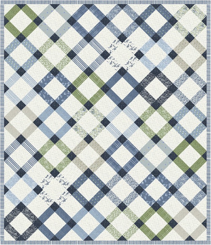 Quilt Ideas using Camille Roskelley's newest fabric collection for Moda, Shoreline. Check out ideas using this beautiful fabric collection.