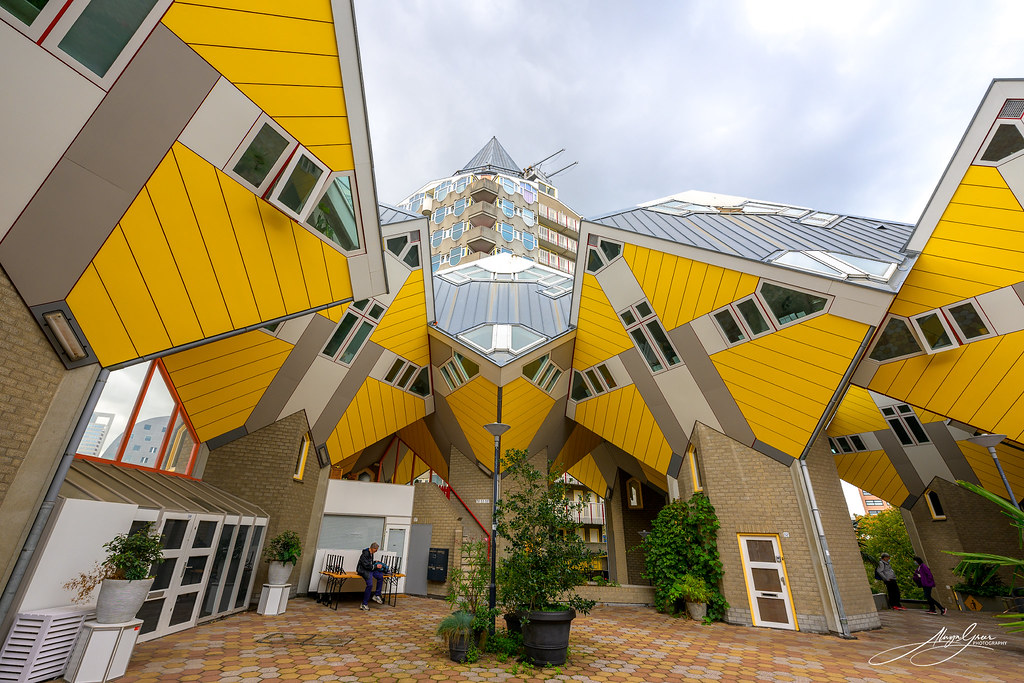 Cube Houses, Rotterdam, Netherlands. | The Cube Houses ('Kub… | Flickr