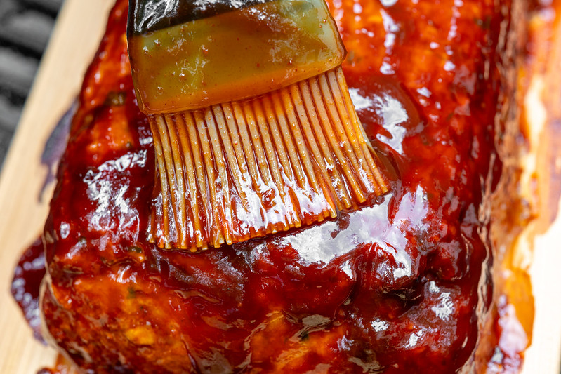 Gochujang-glazed Turkey Meatloaf