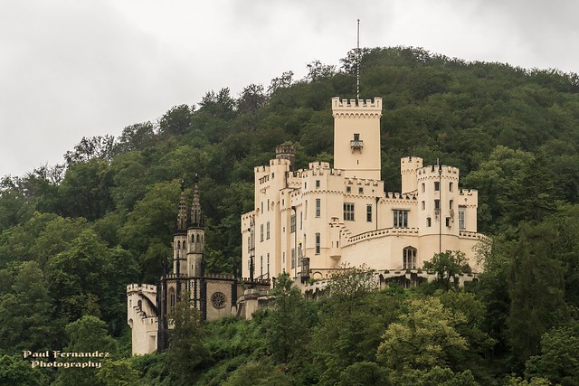 Stolzenfels Castle (Another View), Koblenz, Upper Middle Rhine Valley, Rhineland-Palatinate, Germany