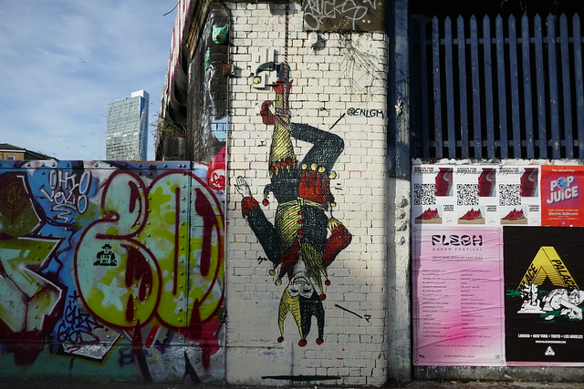 Enigma graffiti, Shoreditch