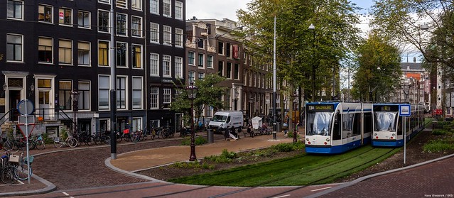 Combino's 2126 en 2078, Amsterdam