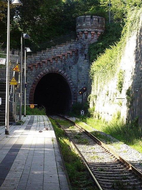 Am Bahnhof Übrlingen