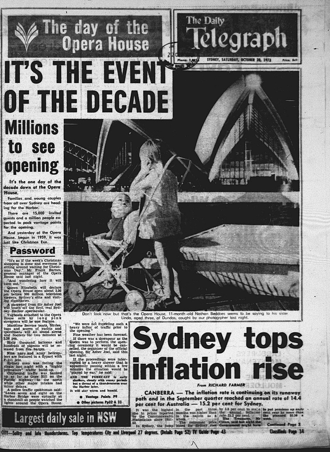 Sydney Opera House Opening Supplement October 19 1973 daily telegraph (1)A