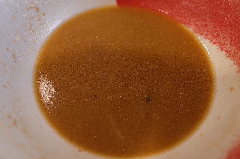 14Ricoh GRⅡ西池袋五丁目らーめん味来味玉みそバターらーめんのスープ