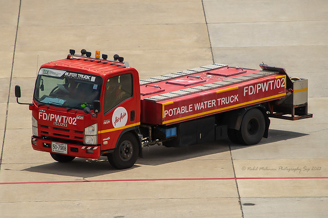 AirAsia Water Truck - Don Mueang Airport