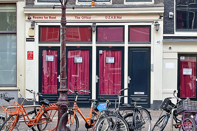 Oudezijds Voorburgwal (Red light district - de Wallen) Amsterdam