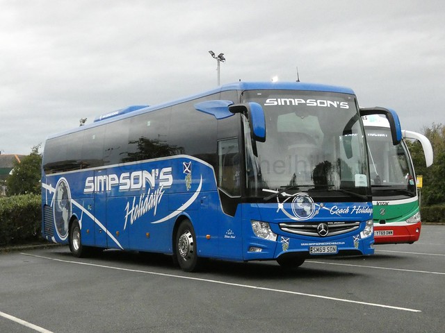 Simpson's Coaches, Rosehearty - SM69SON - INDY20231196UKIndy