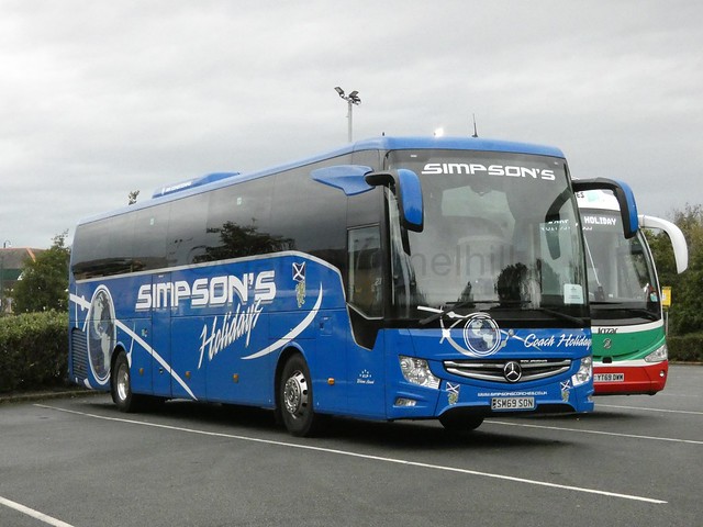 Simpson's Coaches, Rosehearty - SM69SON - INDY20231195UKIndy
