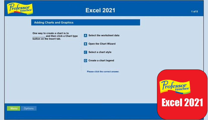 Working with Professor Teaches Excel 2021 v3.0 full license