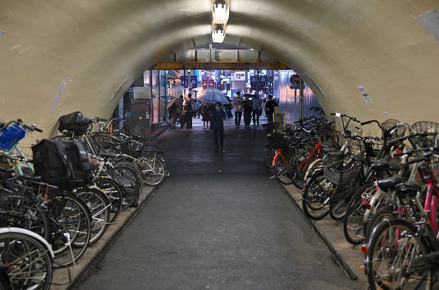 Shibuya - Tunnel & Bicylces