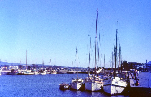 Boats in Glasson Dock - 1966