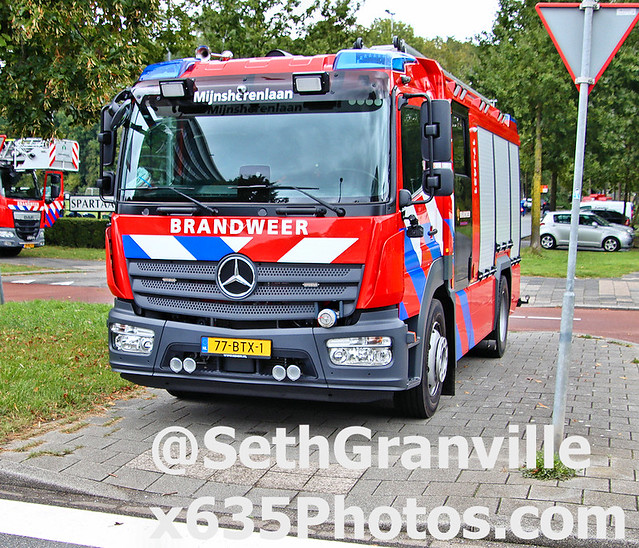 Brandweer Rotterdam-Rijnmond Fire Tank Sprayer 17-3431